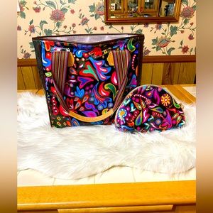 CONSUELA Tote and Cosmetic Bag